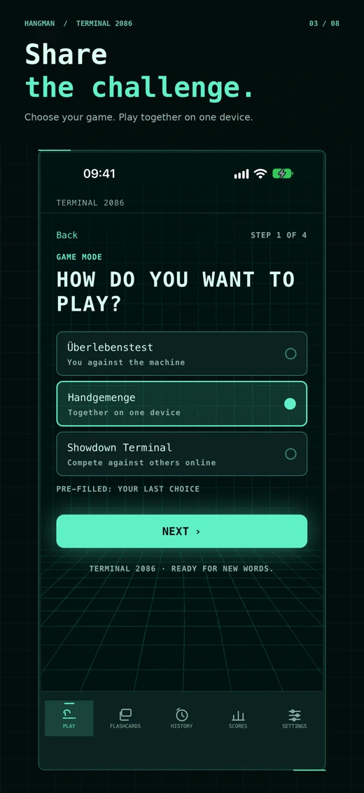 Hangman Terminal – Word Game screenshot 8