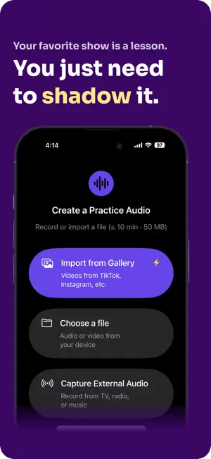 ShadowingKit: Speak Spanish screenshot 4