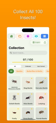 100 Bugs: Insect Encyclopedia Screenshot 1 of 6