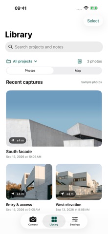 GPS Camera: Fieldnote Screenshot 4 of 9