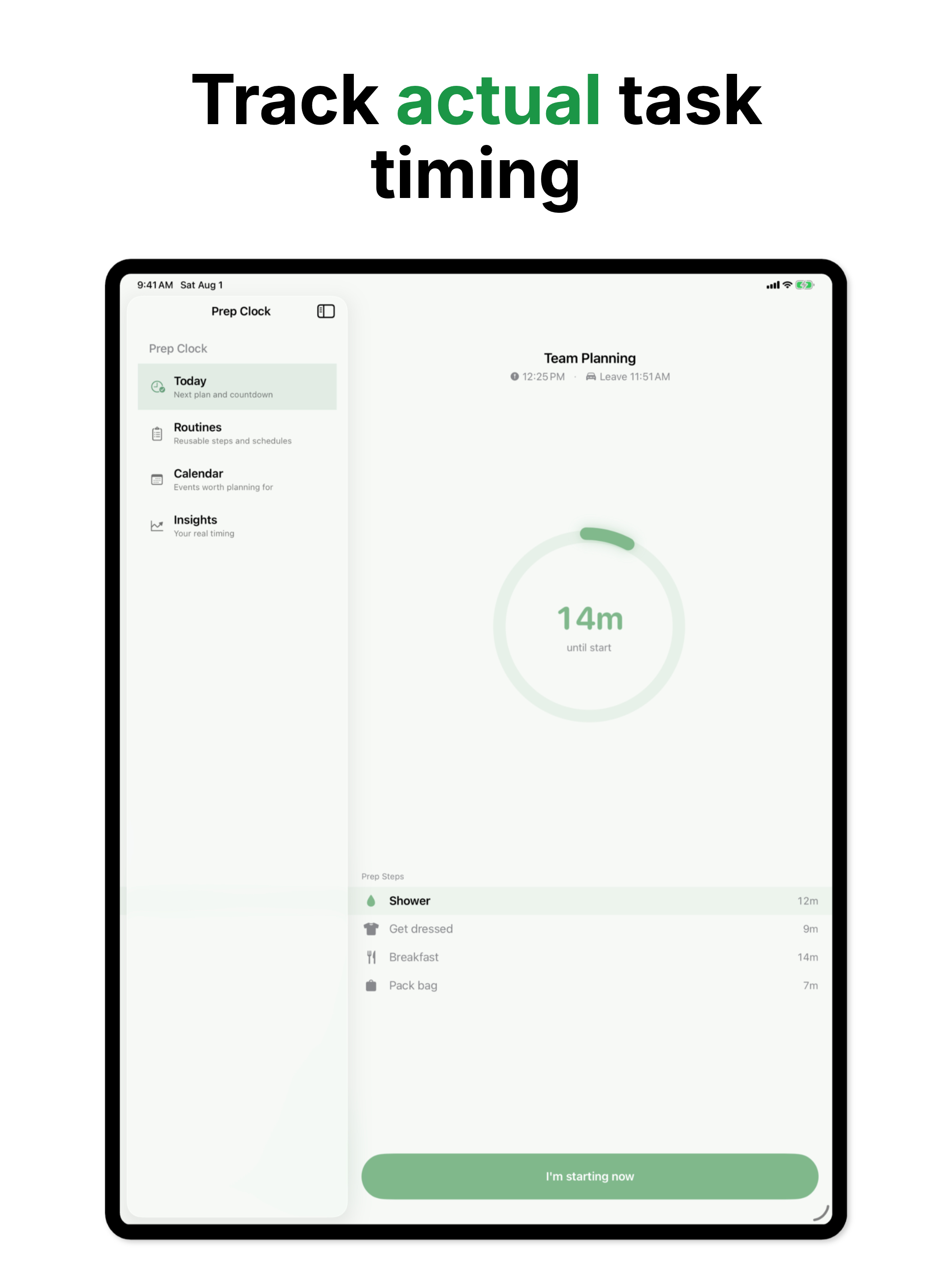Prep Clock: Backward Timer screenshot 12