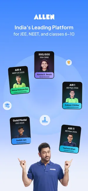ALLEN - NEET, JEE & Class 6-12 iPhone screenshot 1