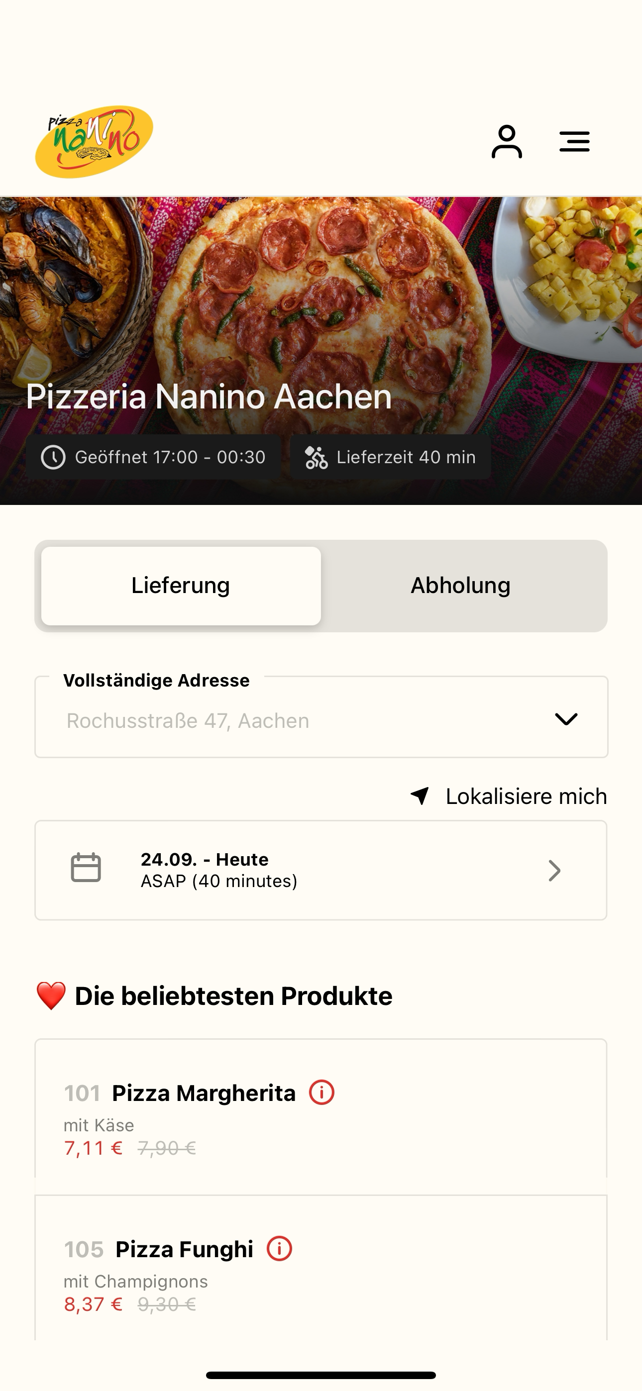 Pizza Nanino Aachen