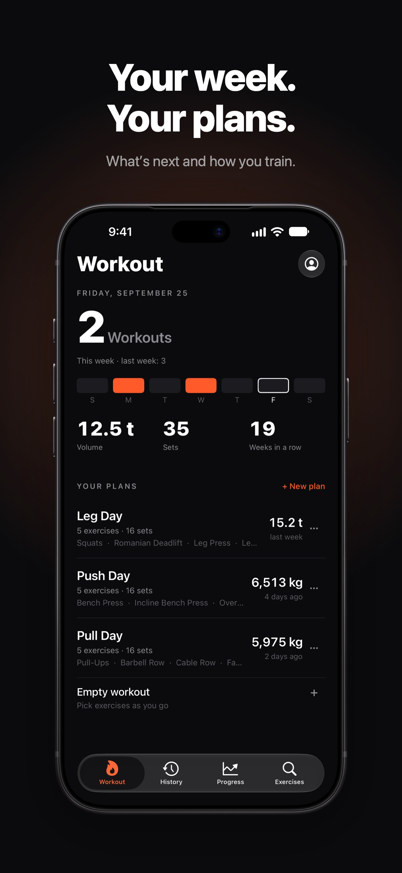 Screenshot 5 of KanGym: Gym & Workout Log