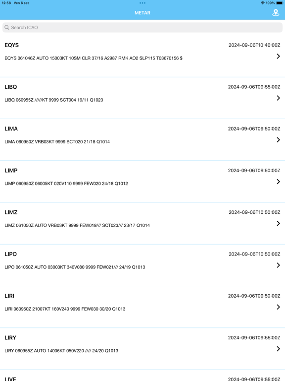 Screenshot #4 pour Metar Italia
