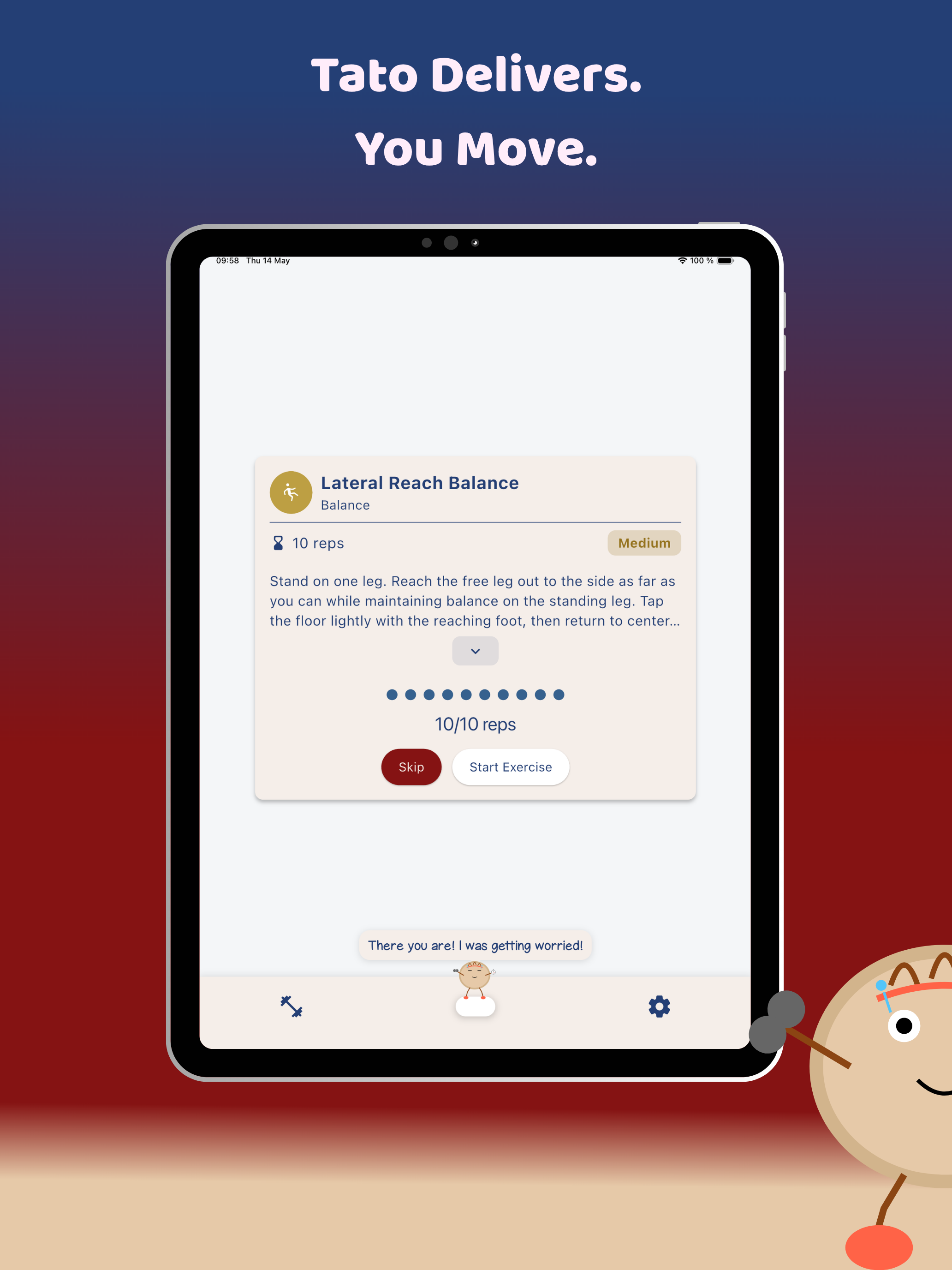 Tato: Remote Work Fitness