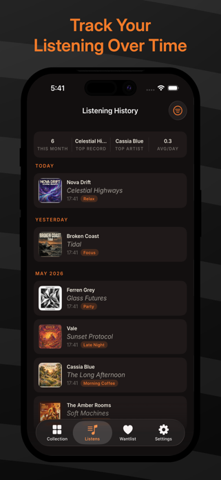 Vinyl Record Log Screenshot 6 of 8