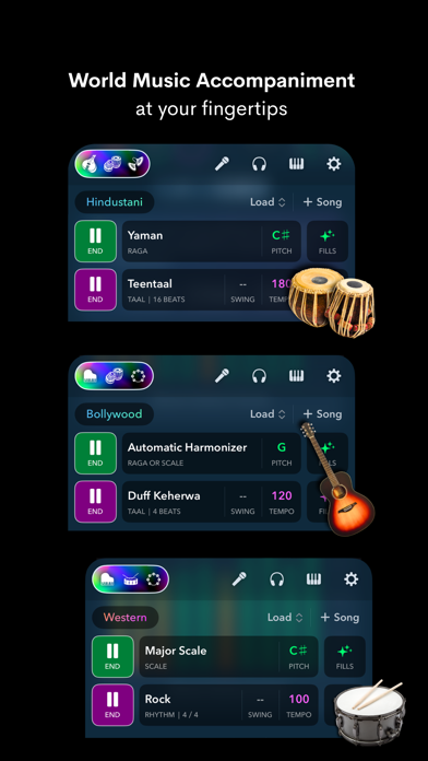 Screenshot #2 pour NaadSadhana | Sing Play Record