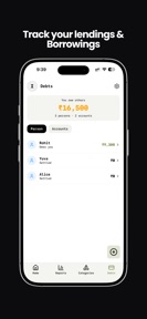 zero: offline expense tracker screenshot