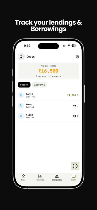 zero: offline expense tracker Screenshot 5 of 8
