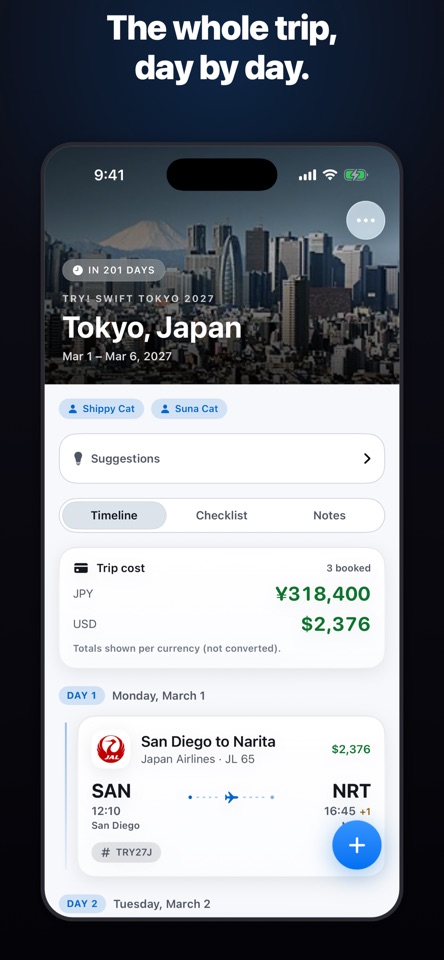 DepartBuddy: Travel Organizer screenshot 2