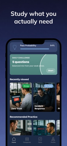 Security+ Pro: SY0-701 Prep Screenshot 2 of 6