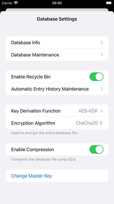 WhatsPass Screenshot