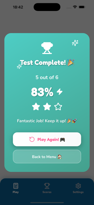 MathQuiz Burst Screenshot 2 of 6