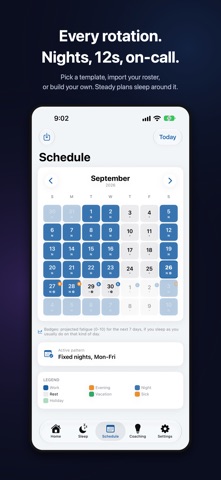 Steady: Shift Sleep Screenshot 8 of 10