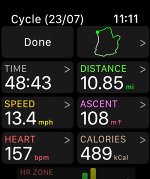 Heart Rate Outdoor Cycle On Apple Watch Heart Rate Apple Watch