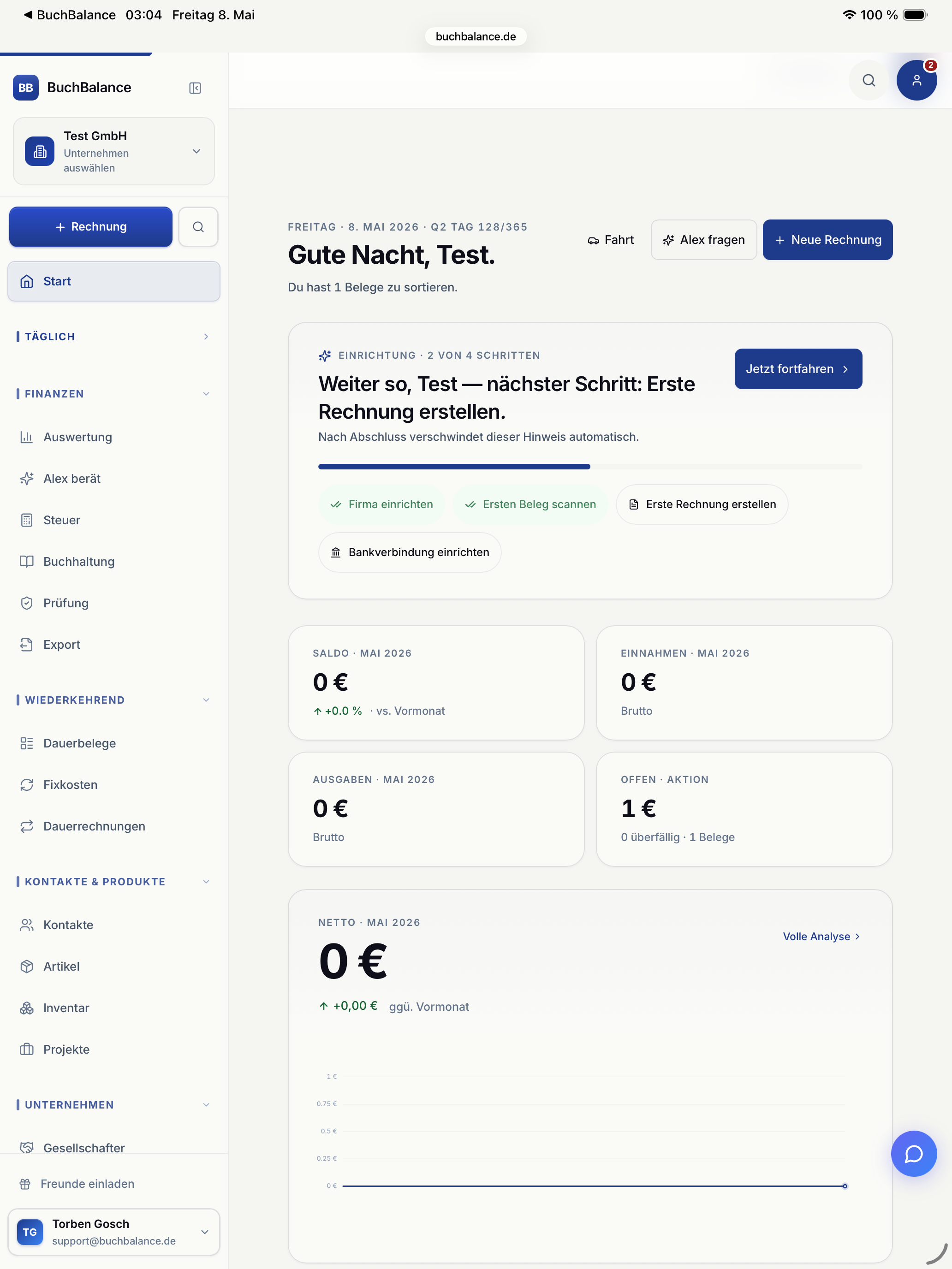 Buchbalance screenshot 8