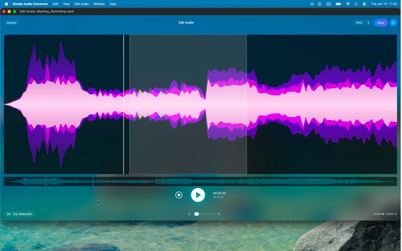 App screenshot