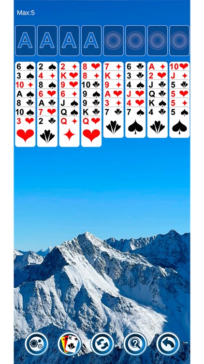 Freecell Solitaire Puzzle Game