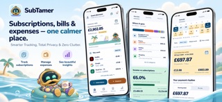 SubTamer: Bill, Budget Tracker Screenshot 1 of 10