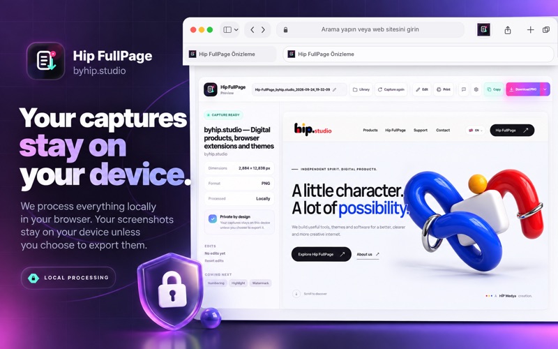 Hip FullPage Screenshot screenshot 5