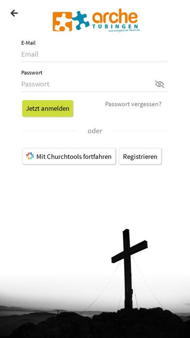 Arche Tübingen Screenshot