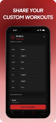 Workout Tracker - SimpleSplit Screenshot 7 of 8