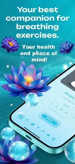 Breathe & Breathing Exercises screenshot 1