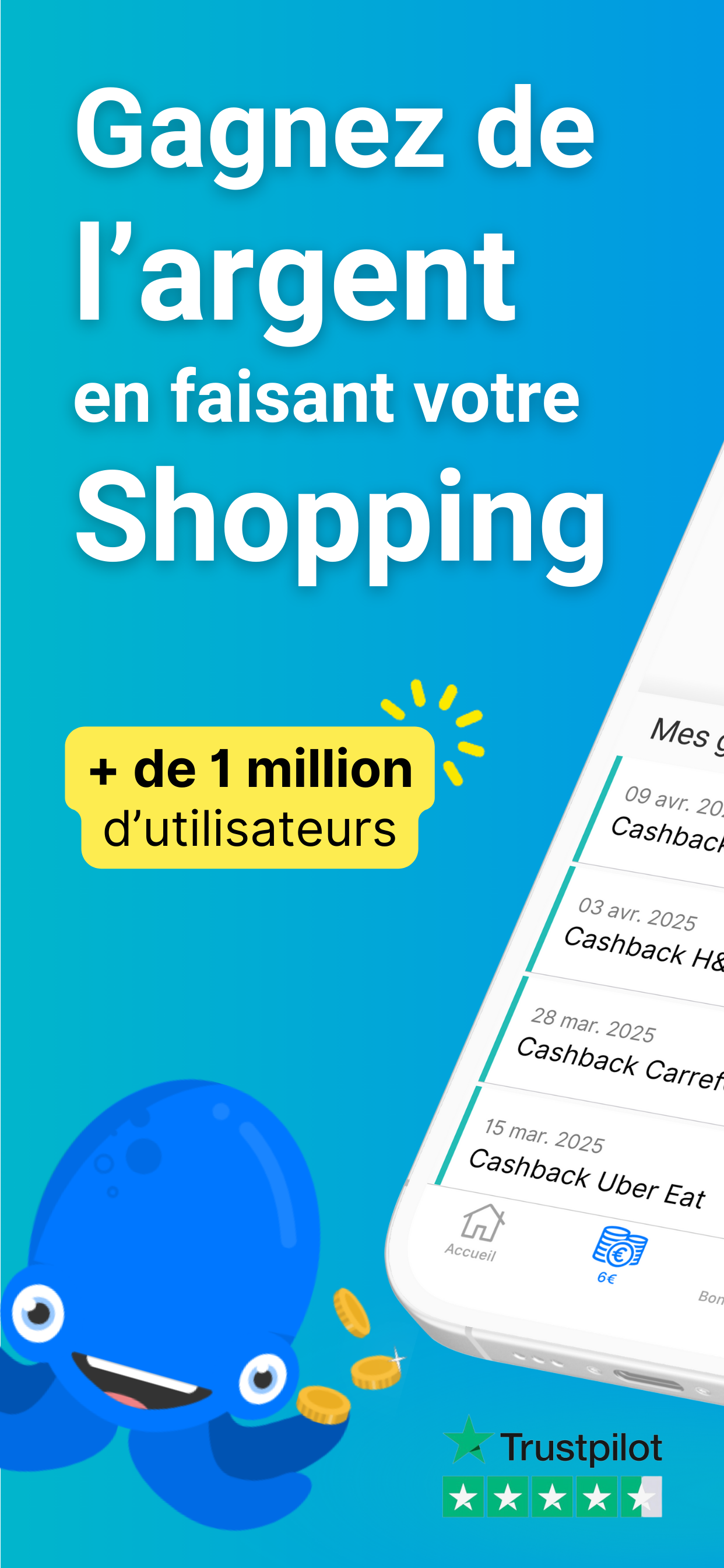 Poulpeo Cashback & Code promo