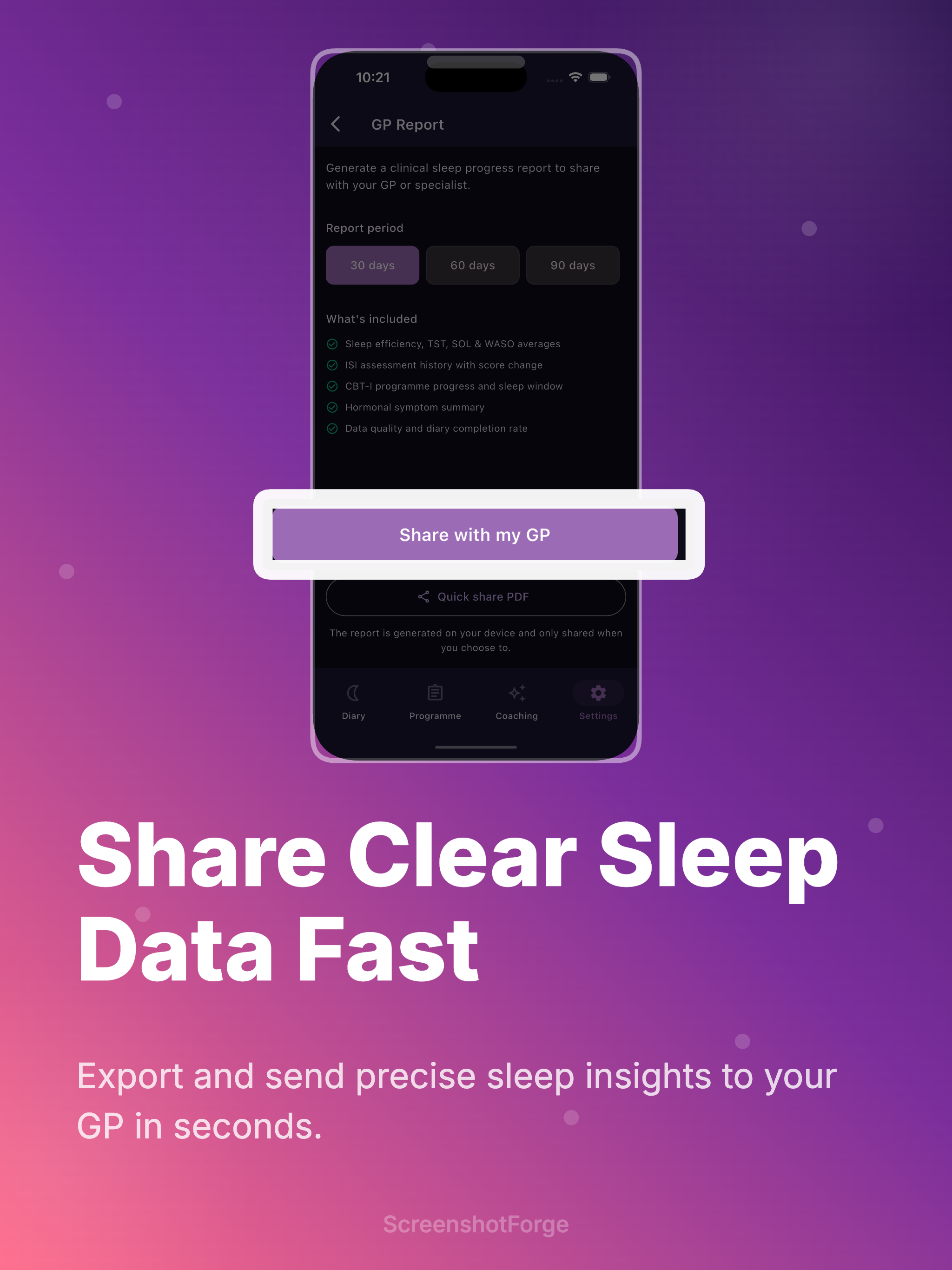 Somnaro: Menopause Sleep App