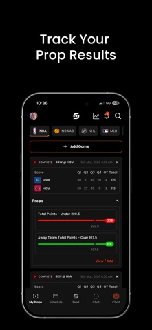 Stat Sniper: AI Sports Betting iPhone screenshot