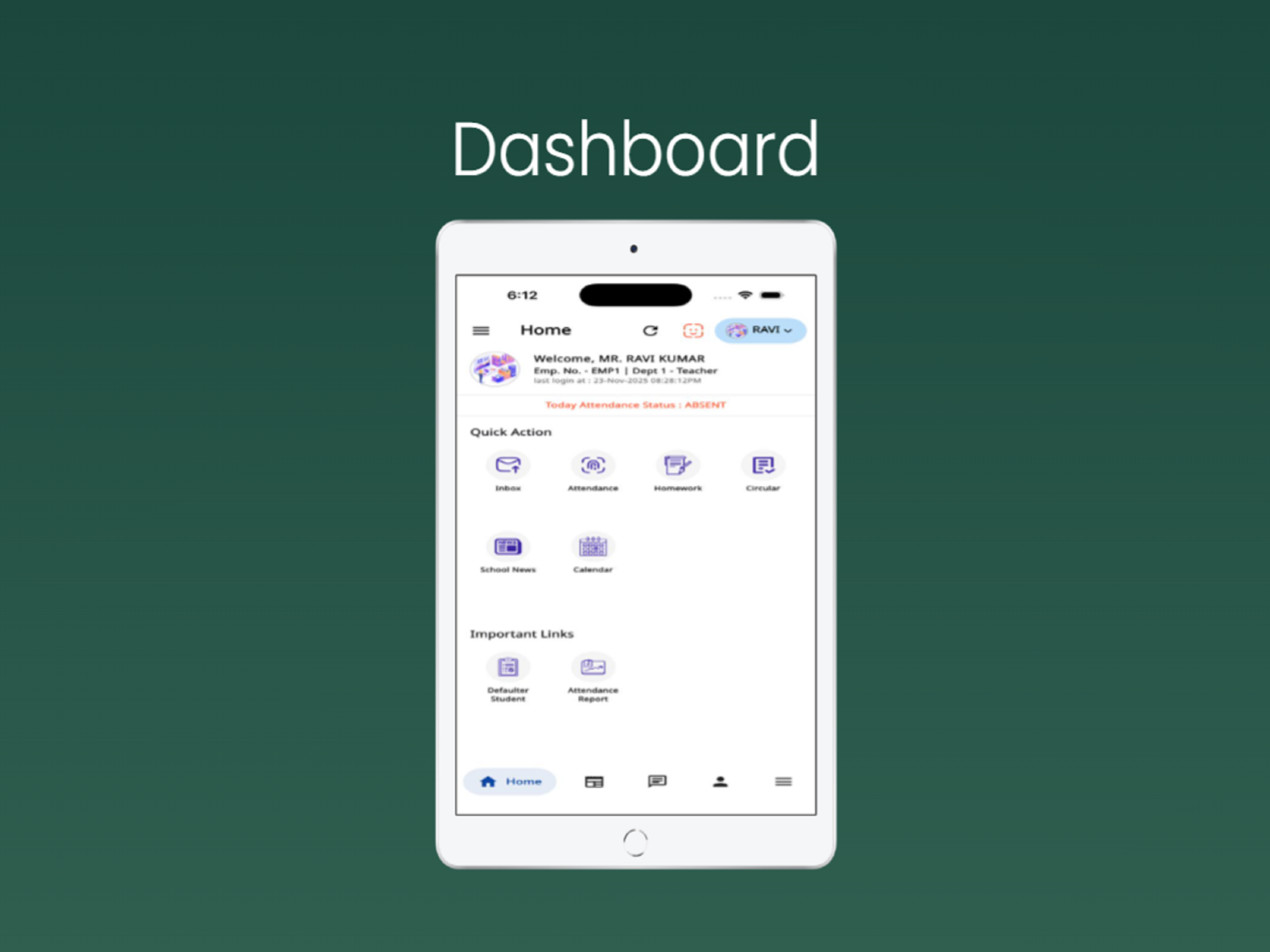 sDiary Teachers App