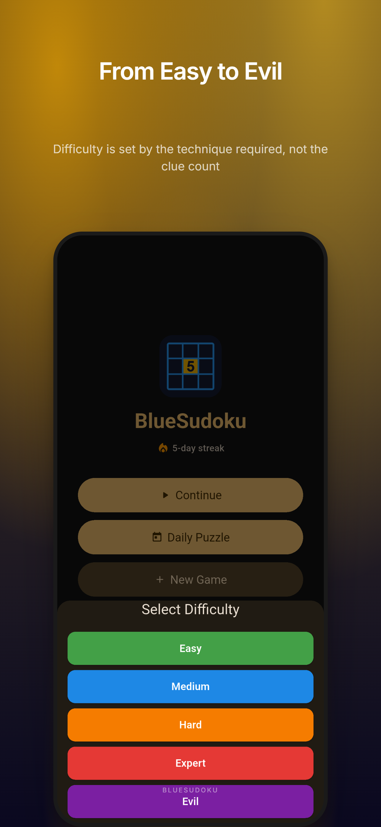 BlueSudoku: Calm Puzzle screenshot 3