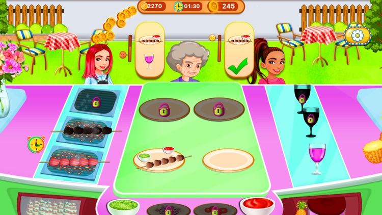 Barbecue Restaurant Chef Games