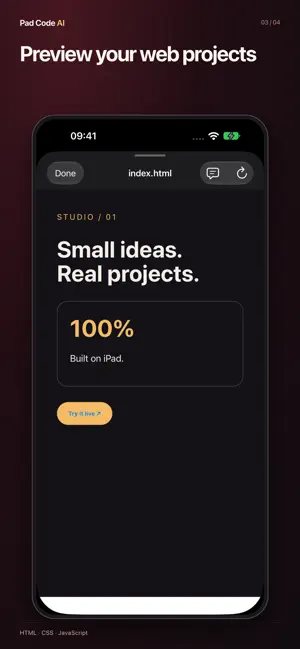 Pad Code AI: Code Editor & IDE screenshot 3