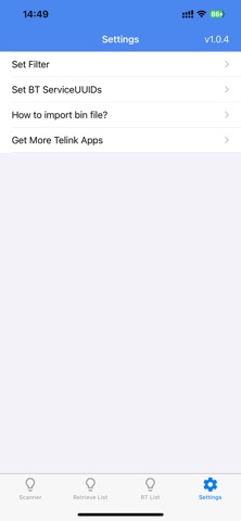 TelinkBootOTA screenshot