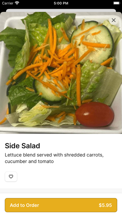 Gold Stallion Restaurant iPhone screenshot 3 - Food & Drink app