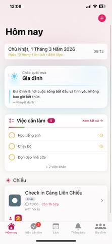 Lịch Nhà screenshot