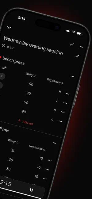 ELDINN: Workout Log & Tracker screenshot 2