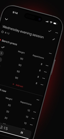 FIREFUL: Workout Log & Tracker Screenshot 2 of 10
