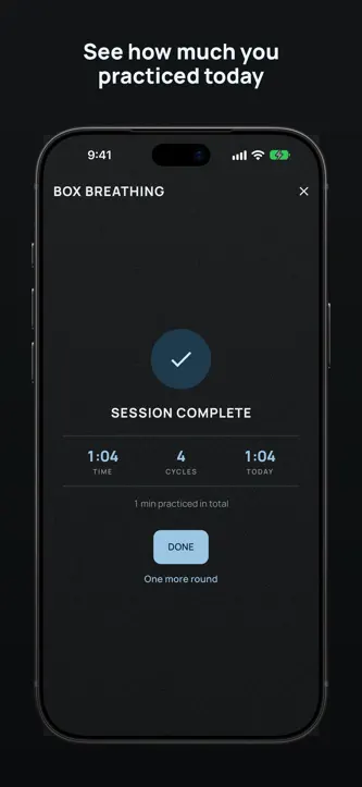 Breathe Easy: Breathing Timer screenshot 3