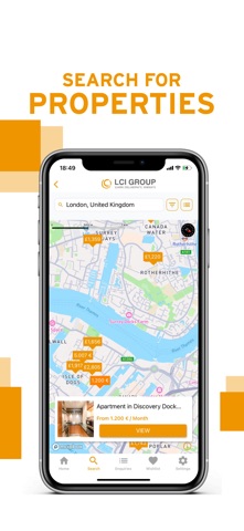 LCI Student Accommodation iPhone screenshot
