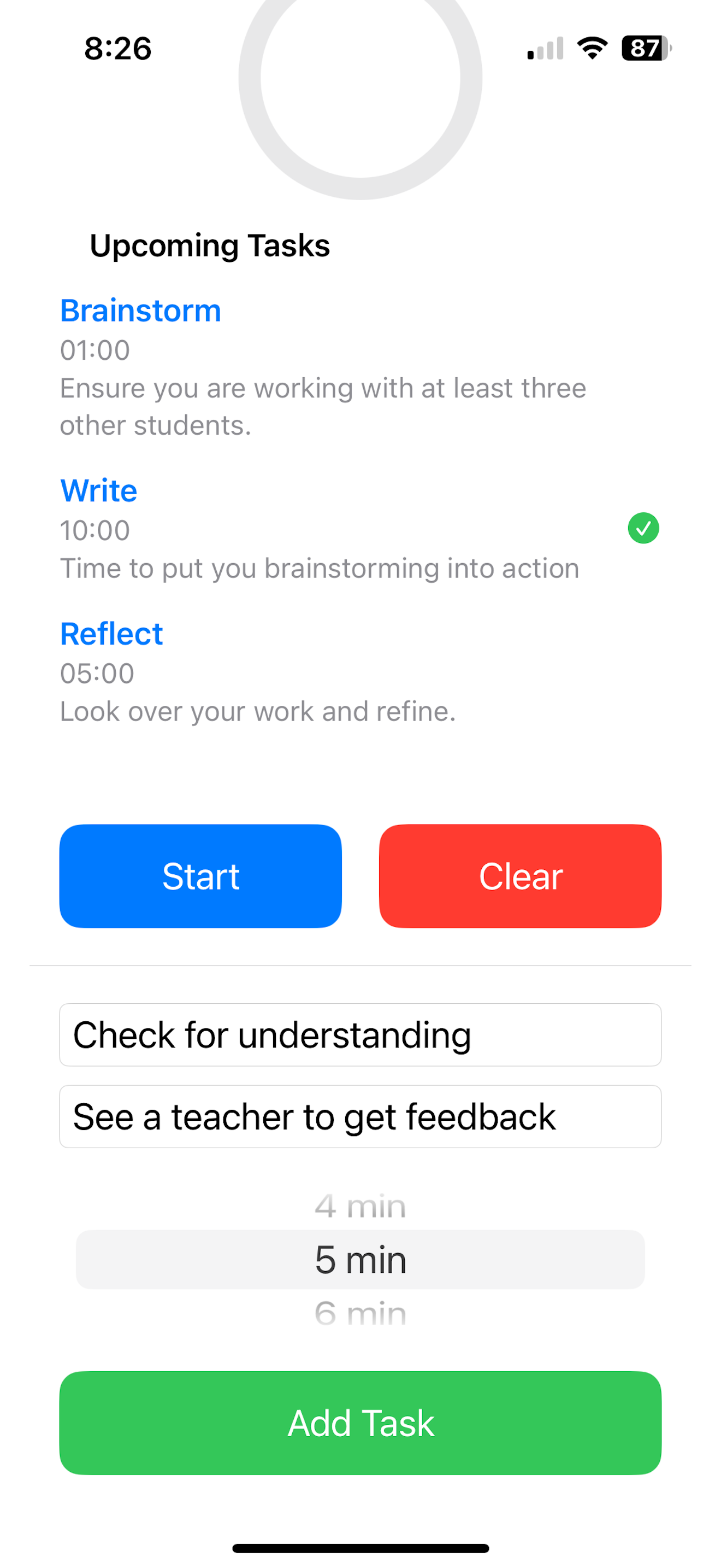 Timer Tasks