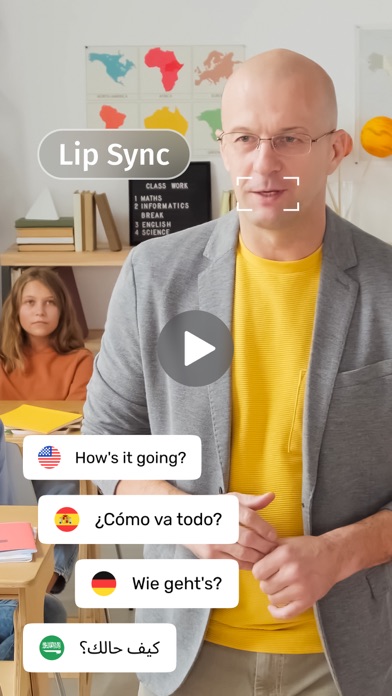 Screenshot #1 pour AI Dub - AI Video Translator