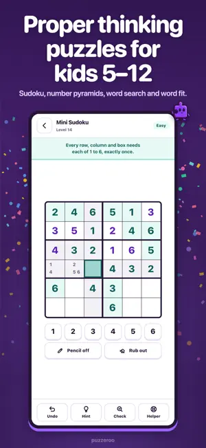 Puzzeroo: Kids Logic Puzzles screenshot 1