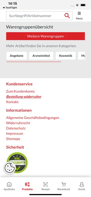 Lambrich Apotheken screenshot 3