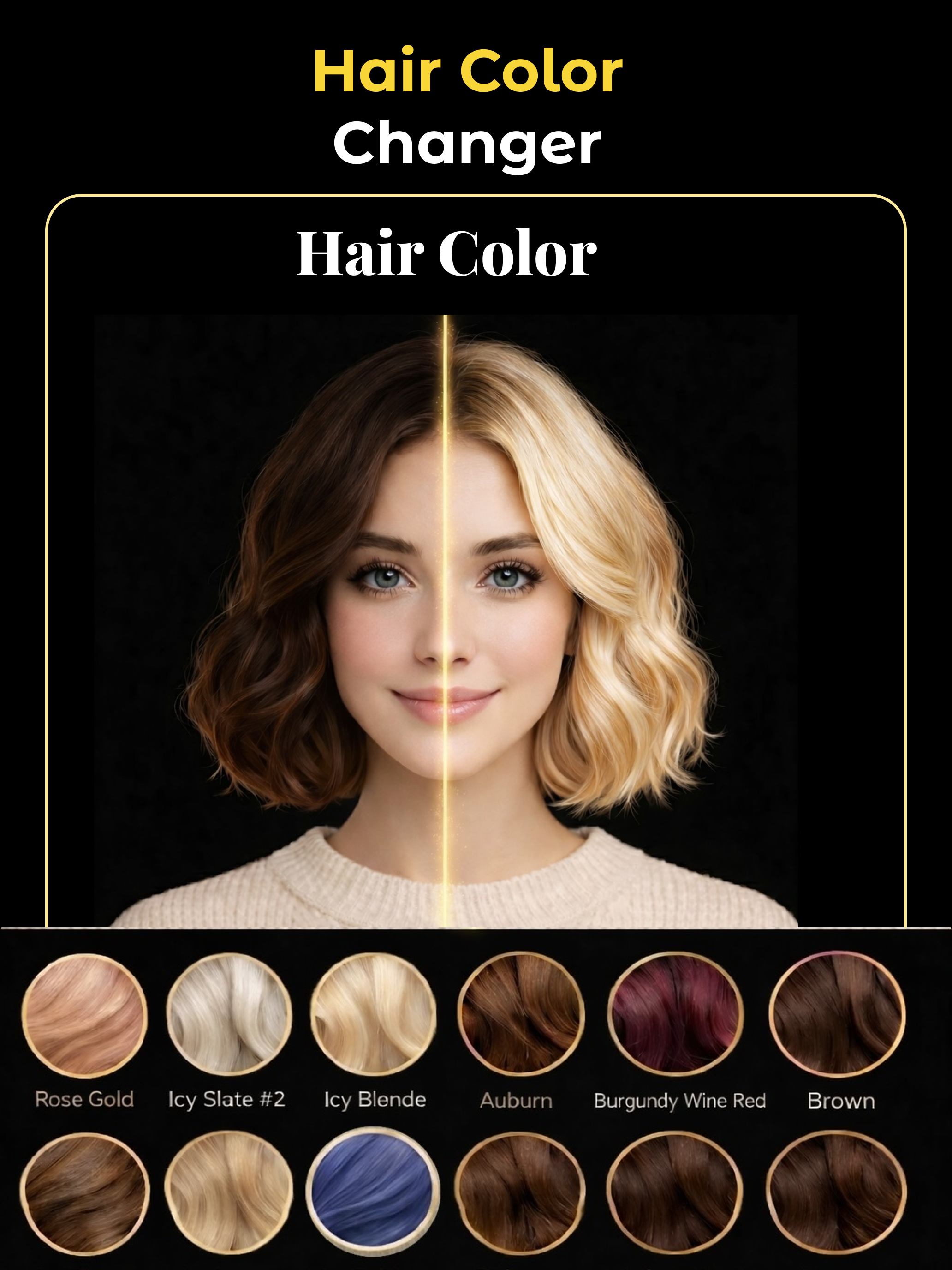 Hairstyle Try On: Hair Stylist screenshot 11
