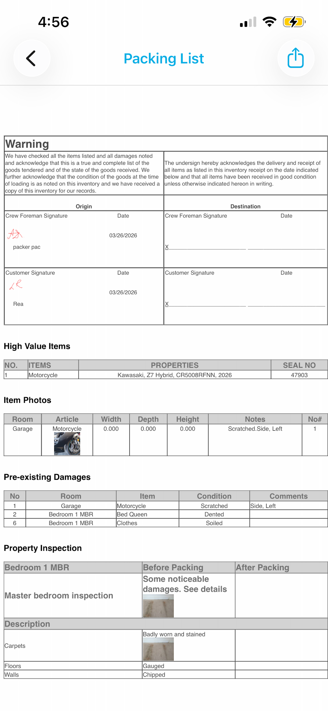Voxme Inventory