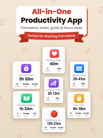 Focus Timer: Pomodoro + Study