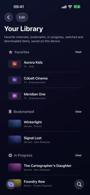 Presto! IPTV Player screenshot 2